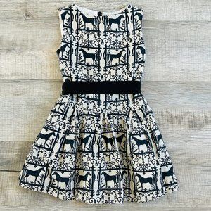 J. Crew Girls Horse Dress (size 4)